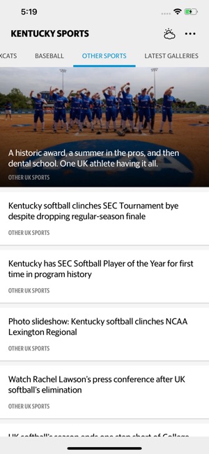 Kentucky Sports(圖4)-速報App