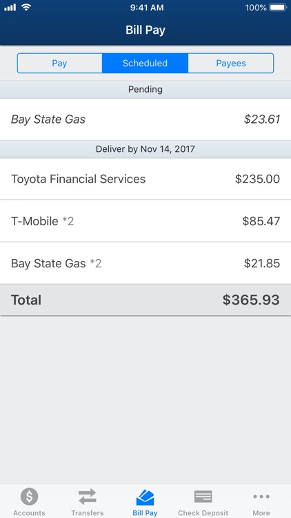 Chevron FCU Mobile screenshot-5
