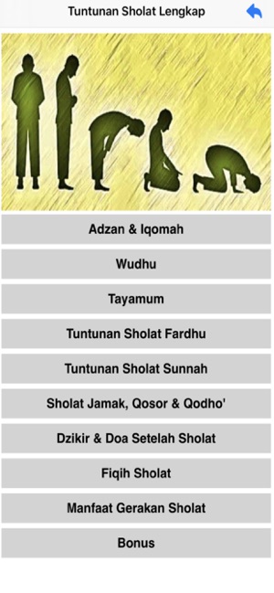 Tuntunan Sholat Lengkap(圖1)-速報App