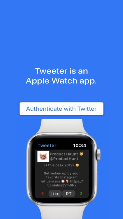 Tweeter for Twitter app