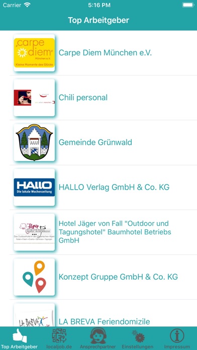 localjob.de App screenshot 2