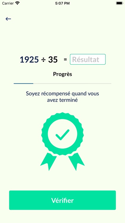Arithmetic In French App screenshot-3