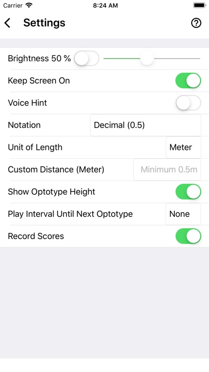 Visual Acuity Charts screenshot-8