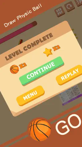 Game screenshot Draw Physic Ball - Paint road apk