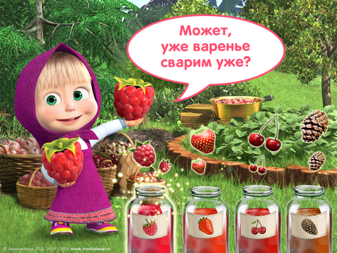 Скриншот из Masha and the Bear: Kids Games