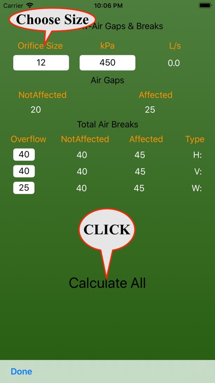 BackFlow Air Gaps and Breaks