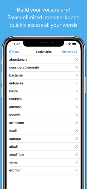 Spanish Dictionary & Thesaurus(圖4)-速報App