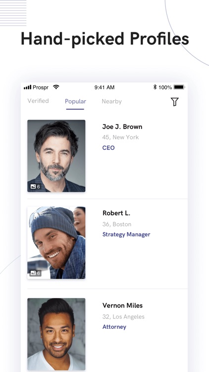 Prospr - Smart Dating