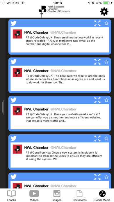 North & Western Lancs Chamber screenshot 4