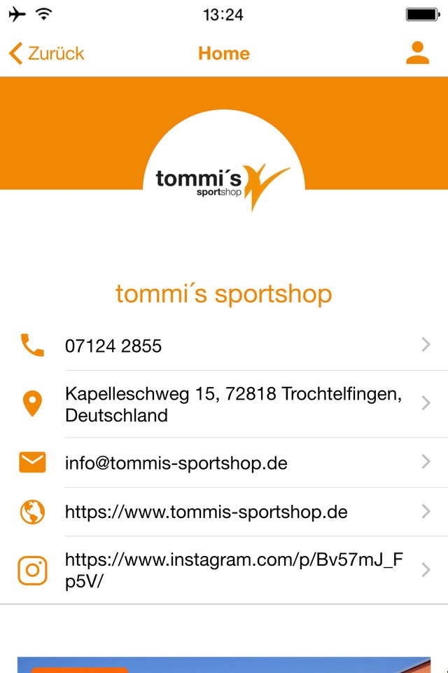 tommi´s sportshop screenshot 2