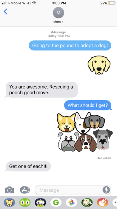 Dog Clicker Stickers screenshot 3