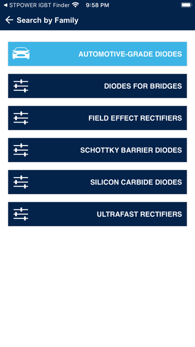 How to cancel & delete ST DIODE Finder from iphone & ipad 2