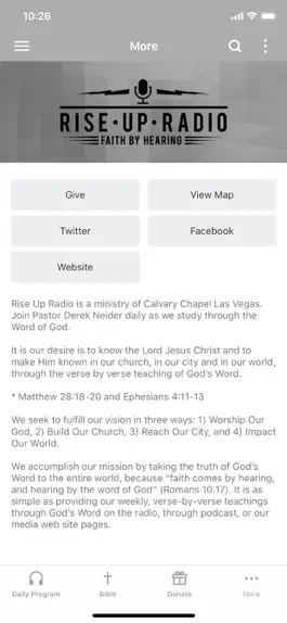 Game screenshot Rise Up Radio Ministry hack