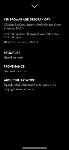 Screenshot 4 Artsy Folio iphone