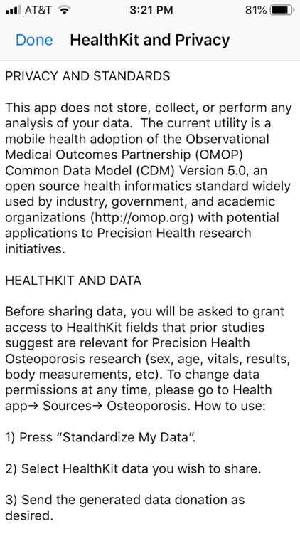 Precision Health Osteoporosis