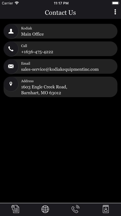 Kodiak Equipment Services, Inc