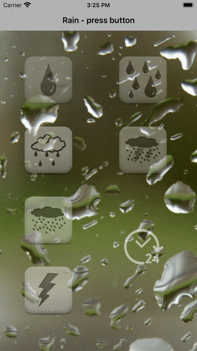 How to cancel & delete RAIN (raindrops-rain in forest-heavy fall) from iphone & ipad 1