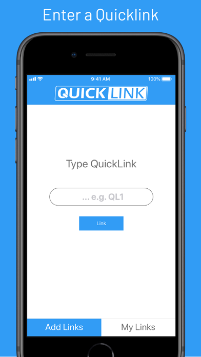 Quicklink App screenshot 2