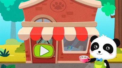 パンダのカフェレストラン-BabyBus screenshot1