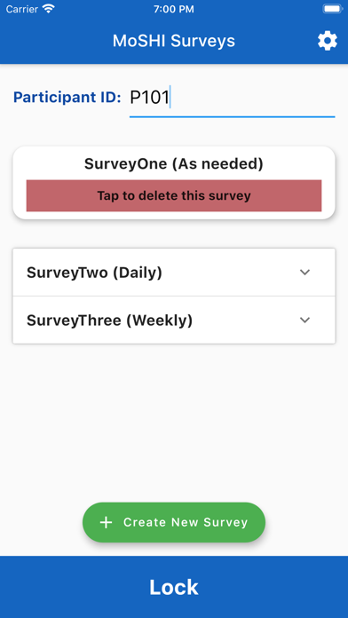 MoSHI Surveys screenshot 3