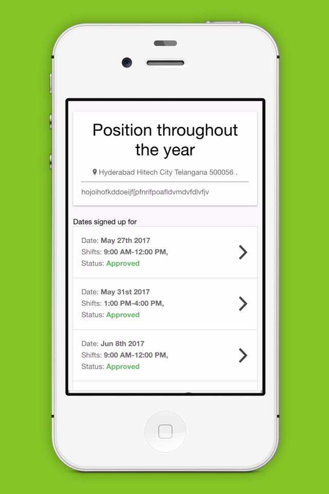 Volunteer App screenshot 4