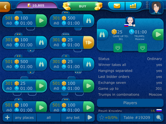 Online Clabber LiveGames screenshot 4