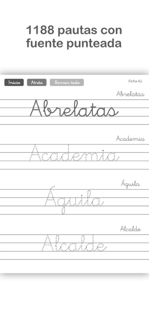 Caligrafía Aprender a Escribir(圖3)-速報App