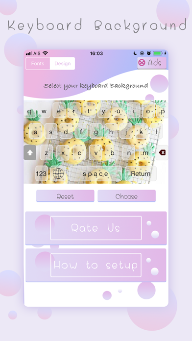 Sweet Custom Keyboard screenshot 3