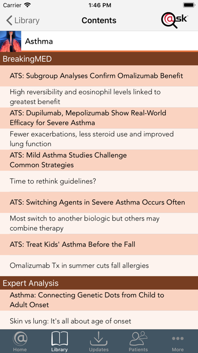 How to cancel & delete Pulmonology @Point of Care™ from iphone & ipad 3