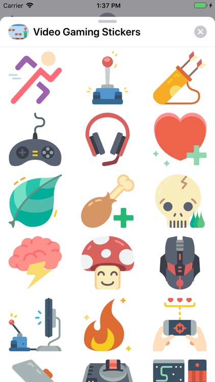 Video Gaming Stickers