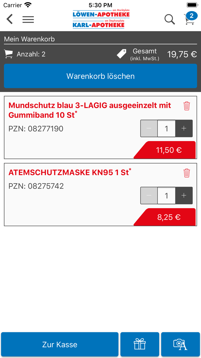 Löwen-Apotheke am Marktplatz