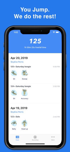 Skyduck: skydiving logbook app(圖1)-速報App