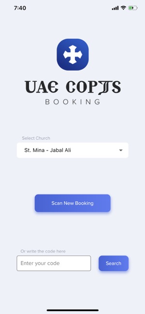 UAE Copts Scanner