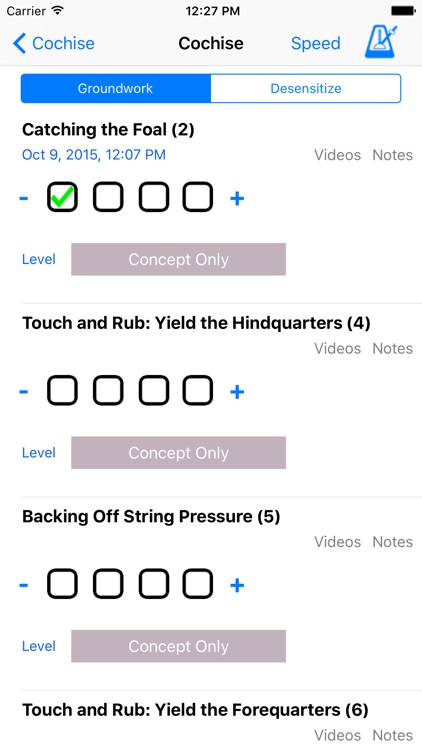 Nickers Horse Training Logbook screenshot-3