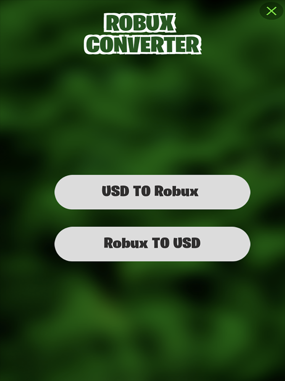 Roblox To Usd Converter