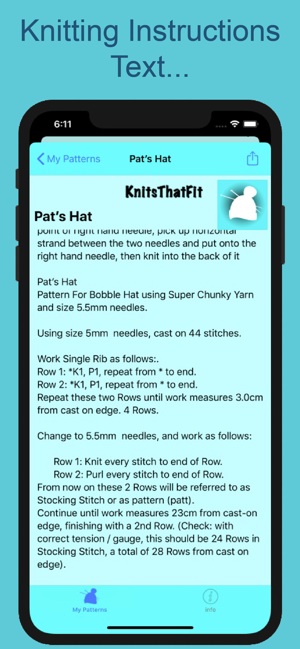 KnitsThatFit Hats(圖4)-速報App