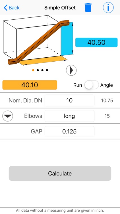 Offset Calc App ANSI