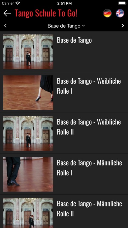 Tango Schule To Go! App