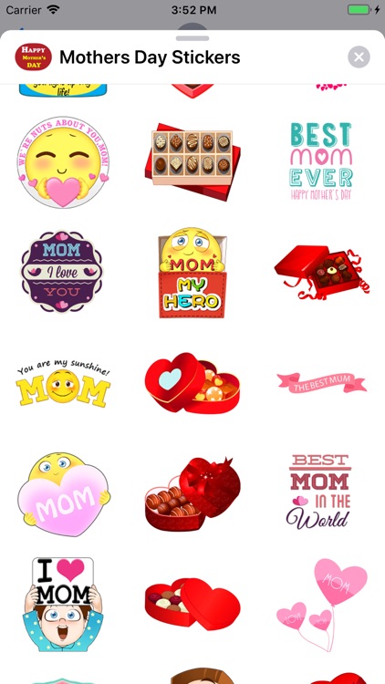 Mothers Day Stickers