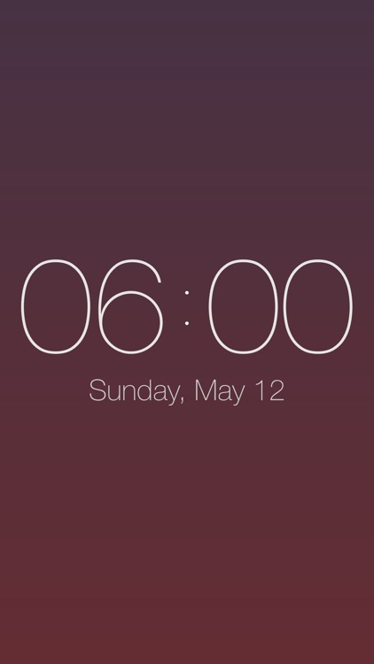 Gradient Color Clock