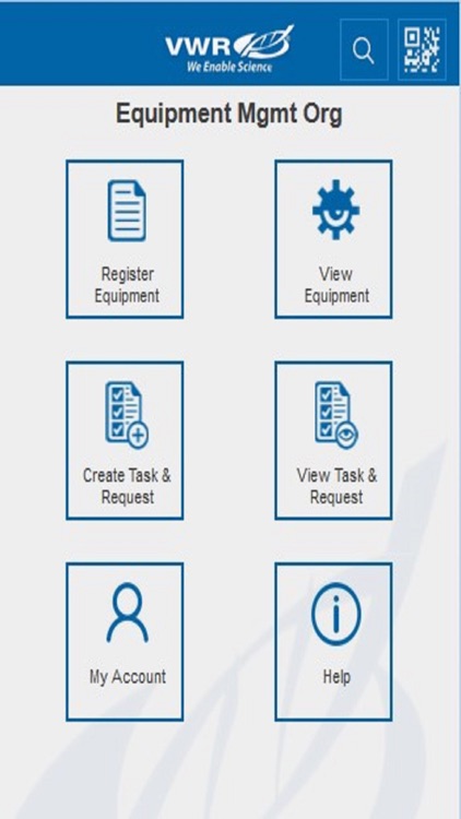 VWR Equipment Management