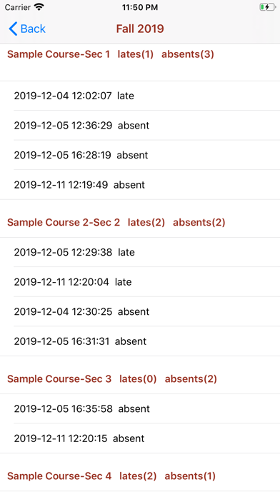 CSE Attendance screenshot 4