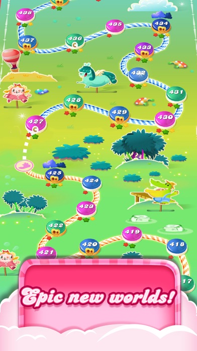Screenshot from Candy Crush Saga