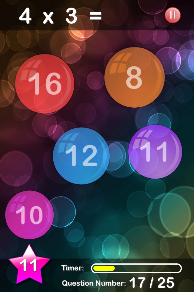 Bubble Maths screenshot 3