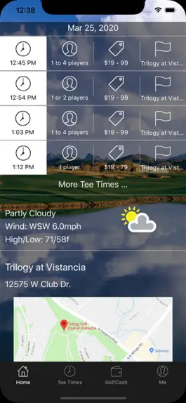 Game screenshot Trilogy at Vistancia Tee Times apk