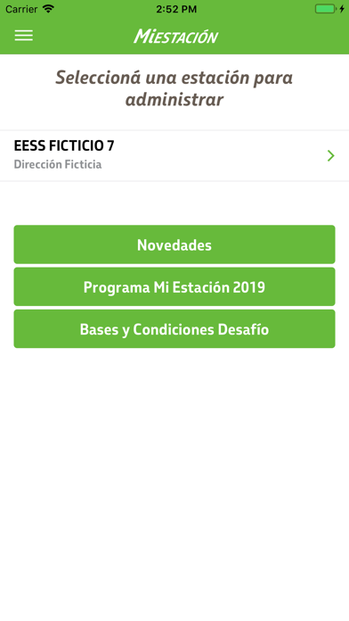 Programa Mi Estación screenshot 2