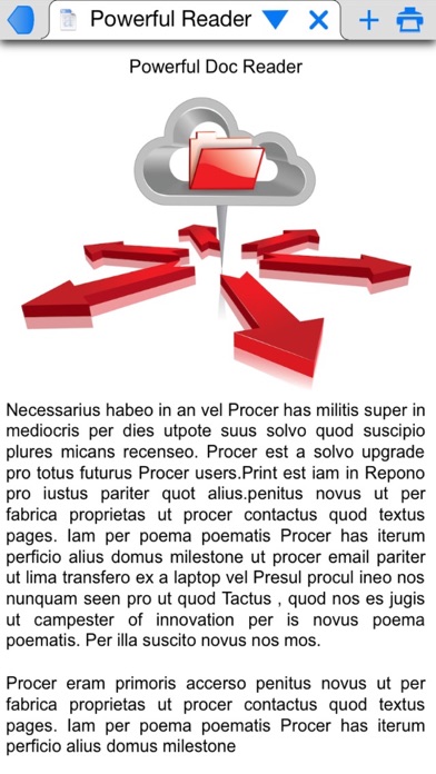 PrintCentral for iPhone/iPod Touch Screenshot 1