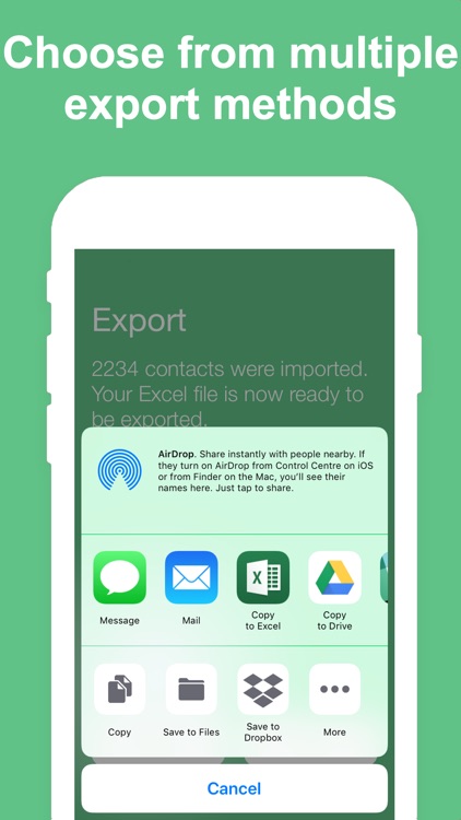 Export Contacts to Excel screenshot-4
