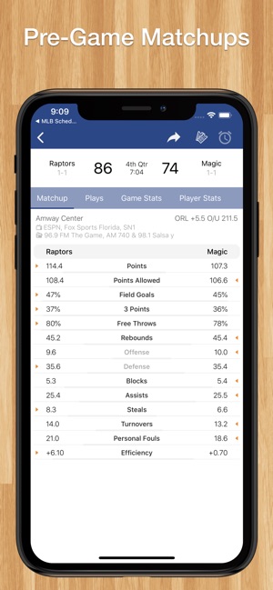 Basketball Schedules for NBA(圖6)-速報App