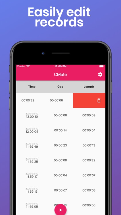 CM: Contraction Timer/Monitor screenshot-3